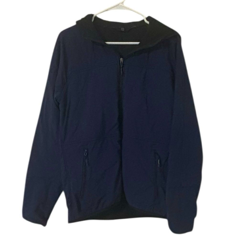 Beyond Clothing Navy Blue Soft Shell jacket